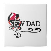 ゴシック様式のハート新築Tシャツとギフト タイル (正面)