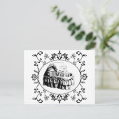 ゴシック様式のバティ・バシネット ポストカード (スタンド正面)