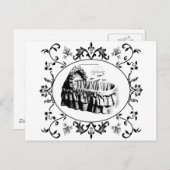 ゴシック様式のバティ・バシネット ポストカード (正面/裏面)