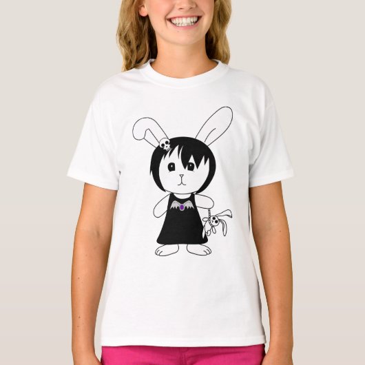 ゴシック様式のバニー・デデデデメーナ Tシャツ (正面)