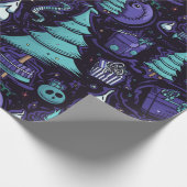 ゴシック様式のパステル ラッピングペーパー (角)