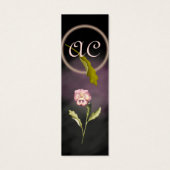 ゴシック様式のパンジーイニシャル (裏面)