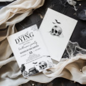 ゴシック様式のパーティーハロウィーン招待状 招待状