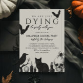 ゴシック様式のパーティーハローウィンパーティ 招待状