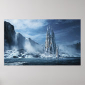 ゴシック様式のファンタジーまたは末期寺院 ポスター (正面)