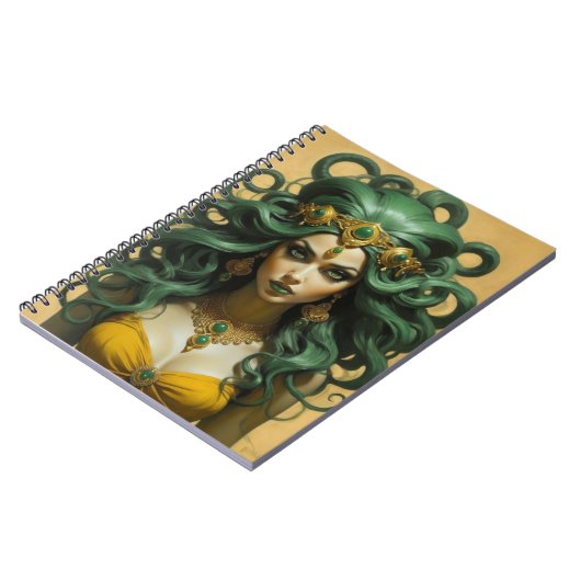 ゴシック様式のファンタジー:メドゥーサのアラビアの夜 ノートブック (左側)