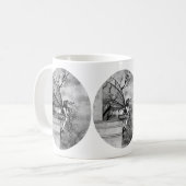 ゴシック様式のフェアリーコーヒーマグby Molly Harrison コーヒーマグカップ (正面左)