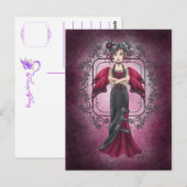 ゴシック様式のフェイリーカード ポストカード (正面/裏面)