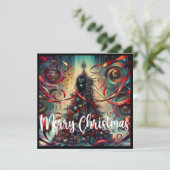 ゴシック様式のフェスティバルツリーに隠れる少女 シーズンカード (スタンド正面)