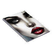 ゴシック様式のフェムのファターレ – 暗い美しい雑誌 ノートブック (右側)