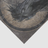 ゴシック様式のフリシア馬 薄葉紙 (詳細)