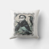 ゴシック様式のブジエドガーアランインスパイアポーパレーケ クッション (裏面)