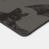 ゴシック様式のブラックこうもり – ゲーム，ドーム，オフィス デスクマット (コーナー)