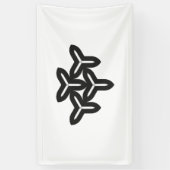 ゴシック様式のブレードのバナー 横断幕 (縦)