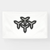 ゴシック様式のブレードのバナー 横断幕 (横)