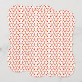 ゴシック様式のブレードのパターンサンキューカード サンキューカード (正面/裏面)