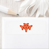 ゴシック様式のブレードのパターンラベル ラベル (インサイチュ)