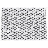 ゴシック様式のブレードのパターン大抱き枕 ラージペーパーバッグ (正面)