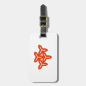 ゴシック様式のブレードの荷物タグ ラゲッジタグ (正面縦)