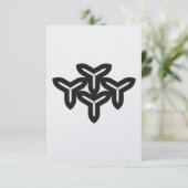 ゴシック様式のブレードサンキューカード サンキューカード (スタンド正面)