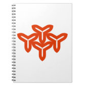 ゴシック様式のブレードノートブック ノートブック (正面)