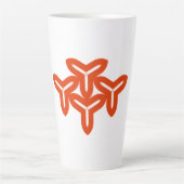 ゴシック様式のブレードラテマグ カフェラテマグ (正面)