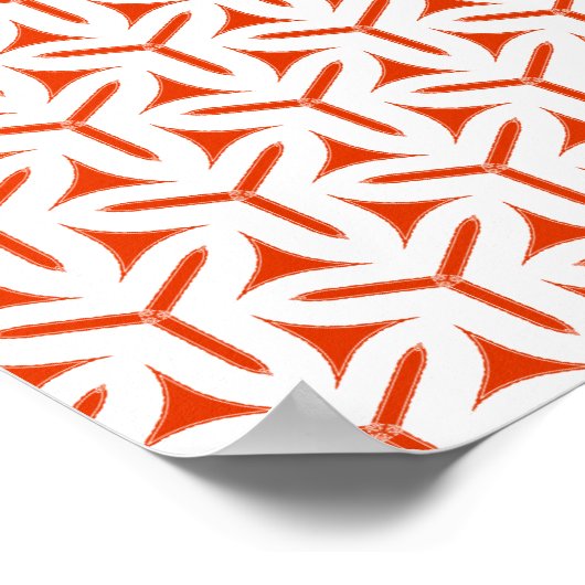 ゴシック様式のブレード模様ポスター ポスター (角)