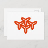 ゴシック様式のブレード葉書 ポストカード (正面/裏面)