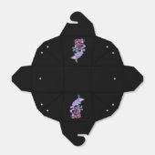 ゴシック様式のブーケのお願い箱 フェイバーボックス (折り畳みなし)