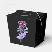 ゴシック様式のブーケのお願い箱 フェイバーボックス (裏面サイド)
