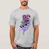 ゴシック様式のブーケシャツ#2 Tシャツ (正面)
