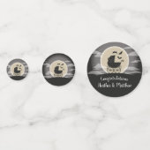 ゴシック様式のベビースワーカーハロウィーン コンフェッティ (裏面)