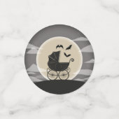 ゴシック様式のベビースワーカーハロウィーン コンフェッティ (スモール正面)