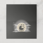 ゴシック様式のベビースワーカーハロウィーン プレイスカード (外部開封)