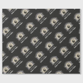 ゴシック様式のベビースワーカーハロウィーン ラッピングペーパー (フラット)