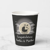 ゴシック様式のベビースワーカーハロウィーン 紙コップ (裏面)