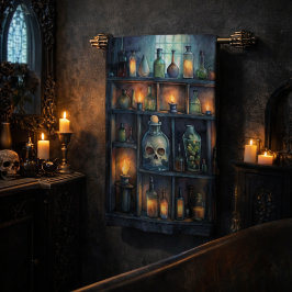 ゴシック様式のポーションボトル – ダーク薬局 バスタオルセット