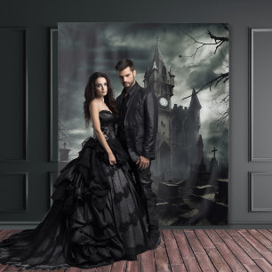 ゴシック様式のムーディダークキャッスル2 タペストリー