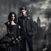 ゴシック様式のムーディダークキャッスル3 タペストリー