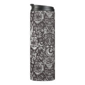 ゴシック様式のモノクロパターン タンブラー (回転右)