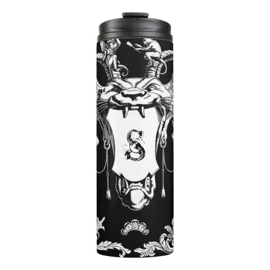 ゴシック様式のモンスターアンティーク建築装飾 タンブラー (正面)