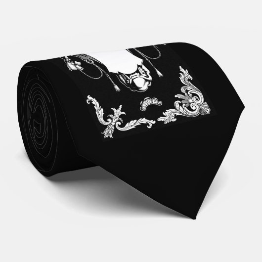 ゴシック様式のモンスターアンティーク建築装飾 ネクタイ (ロール)