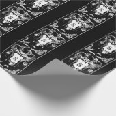 ゴシック様式のモンスターアンティーク建築装飾 ラッピングペーパー (角)