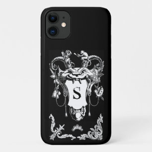 ゴシック様式のモンスターアンティーク建築装飾 iPhone 11 ケース