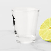 ゴシック様式のラヴェンスとブラックハート ショットグラス (右)