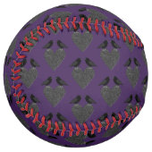 ゴシック様式のラヴェンスとブラックハート ソフトボール (正面左)