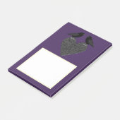 ゴシック様式のラヴェンスとブラックハート ポストイット (アングル)