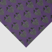 ゴシック様式のラヴェンスとブラックハート 薄葉紙 (詳細)