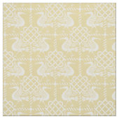 ゴシック様式のリバイバルの鳥と結び目 ファブリック (見本)