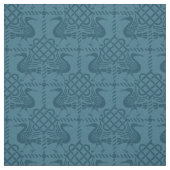 ゴシック様式のリバイバルの鳥と結び目 ファブリック (見本)